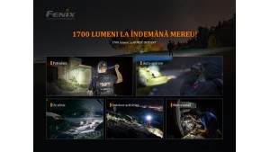 Fenix PD35 V3.0 - Lanternă Tactică - 1700 Lumeni - 357 Metri - Black